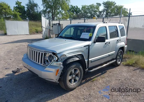 2008 Jeep Liberty Sport from USA, damaged, VIN 1J8GN28K38W205024
